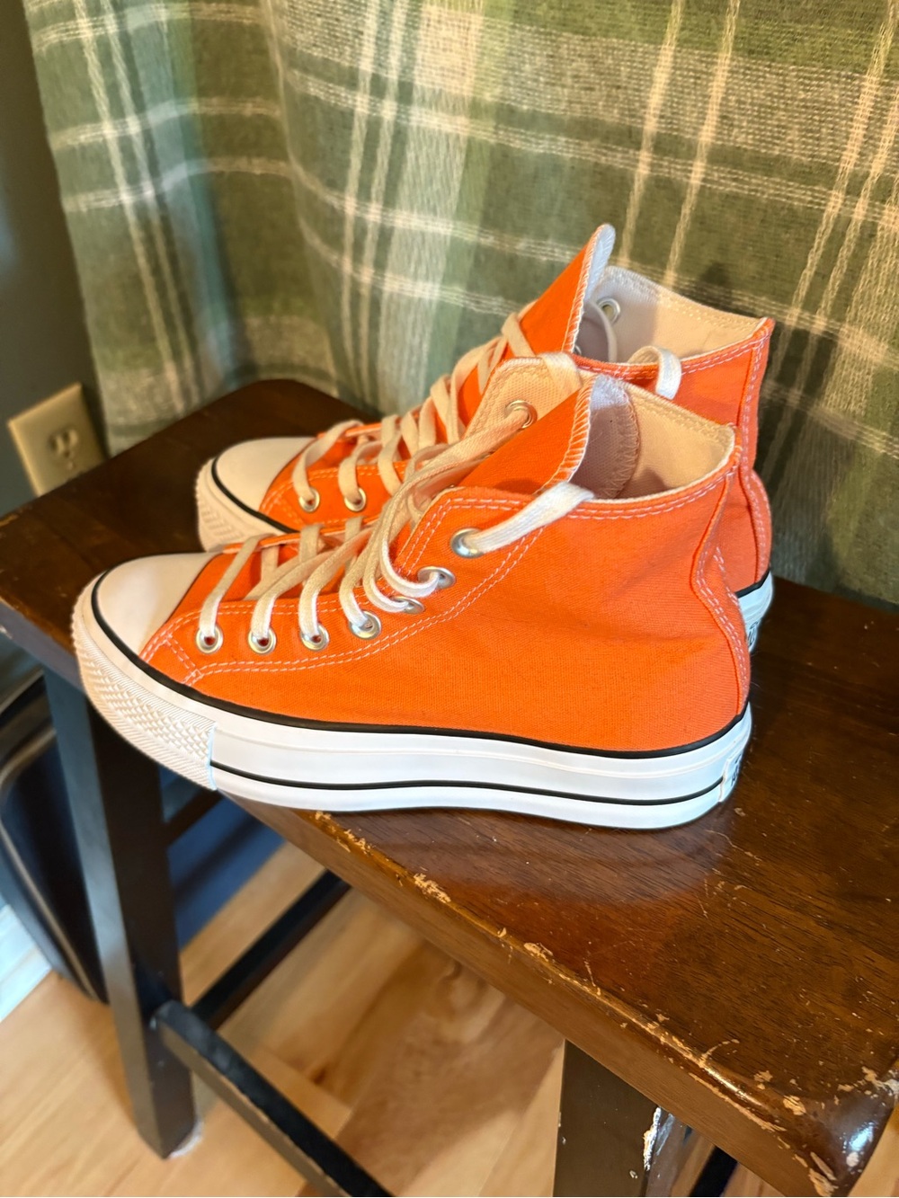Converse all star lift bright orange platform High-Top Sneakers